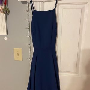 Navy Lulus Hocomecoming dress
